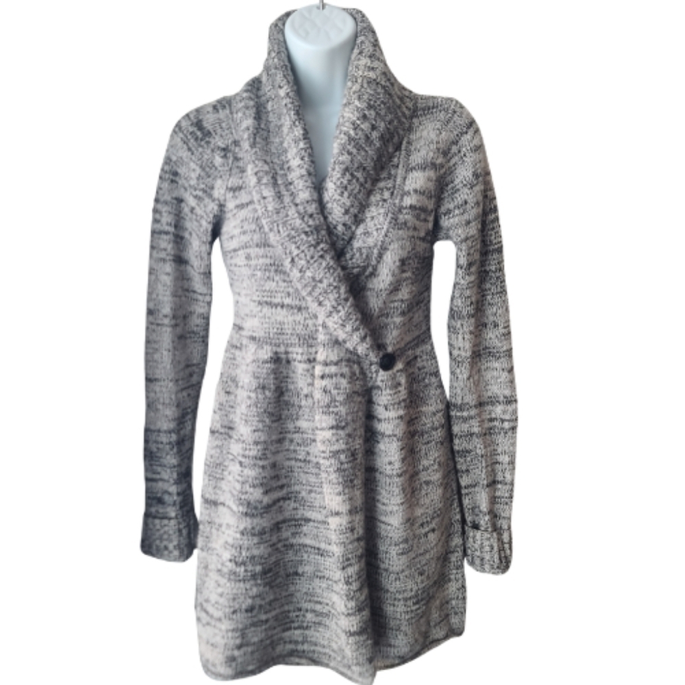 Talula Aritzia Cashmere Angora Cardigan Sweater Sz Small Preppy Cozy Western